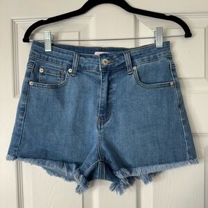 Medium Wash Shorts